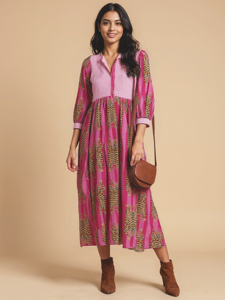Tiger Rose Dress