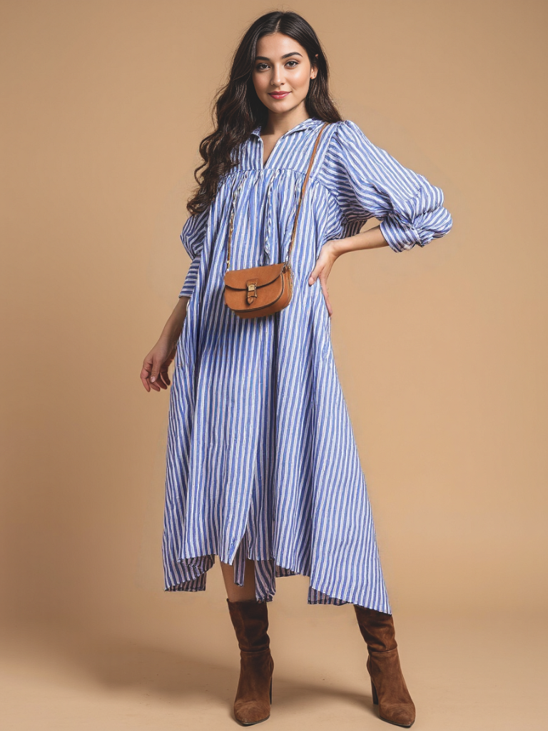Coastal Stripe Dress