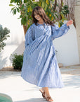 Coastal Stripe Midi Dress