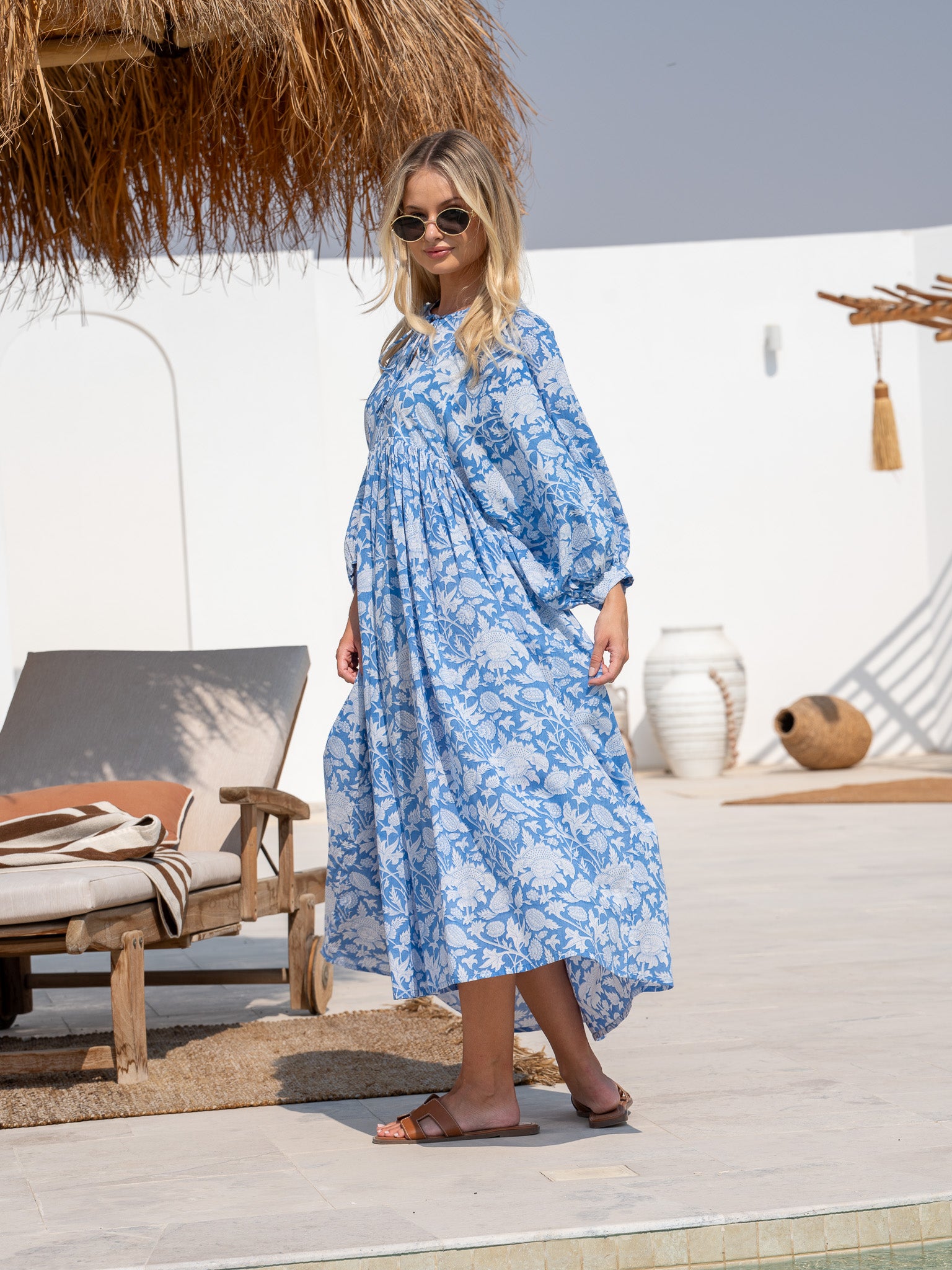 blueberry midi dress The Blueberry Porch Dress