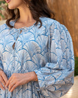 Ocean Fan Dress